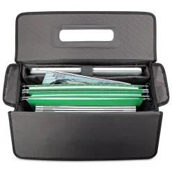 Midtown Collection Morgan Laptop Rolling Briefcase, Black Polyester (B151-4)<Solo New York Online