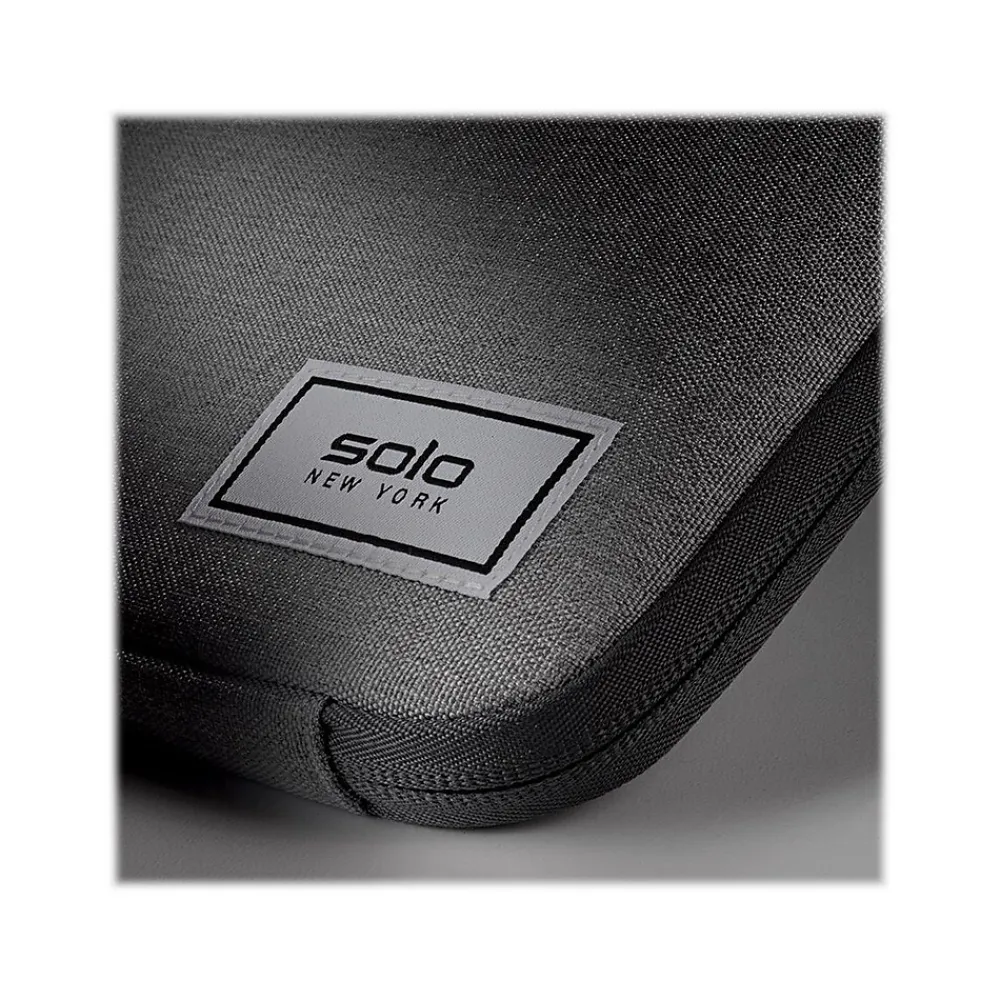 Re:cycled Re:focus Polyester Laptop Sleeve for 15.6" Laptops, Gray (UBN105)<Solo New York Discount