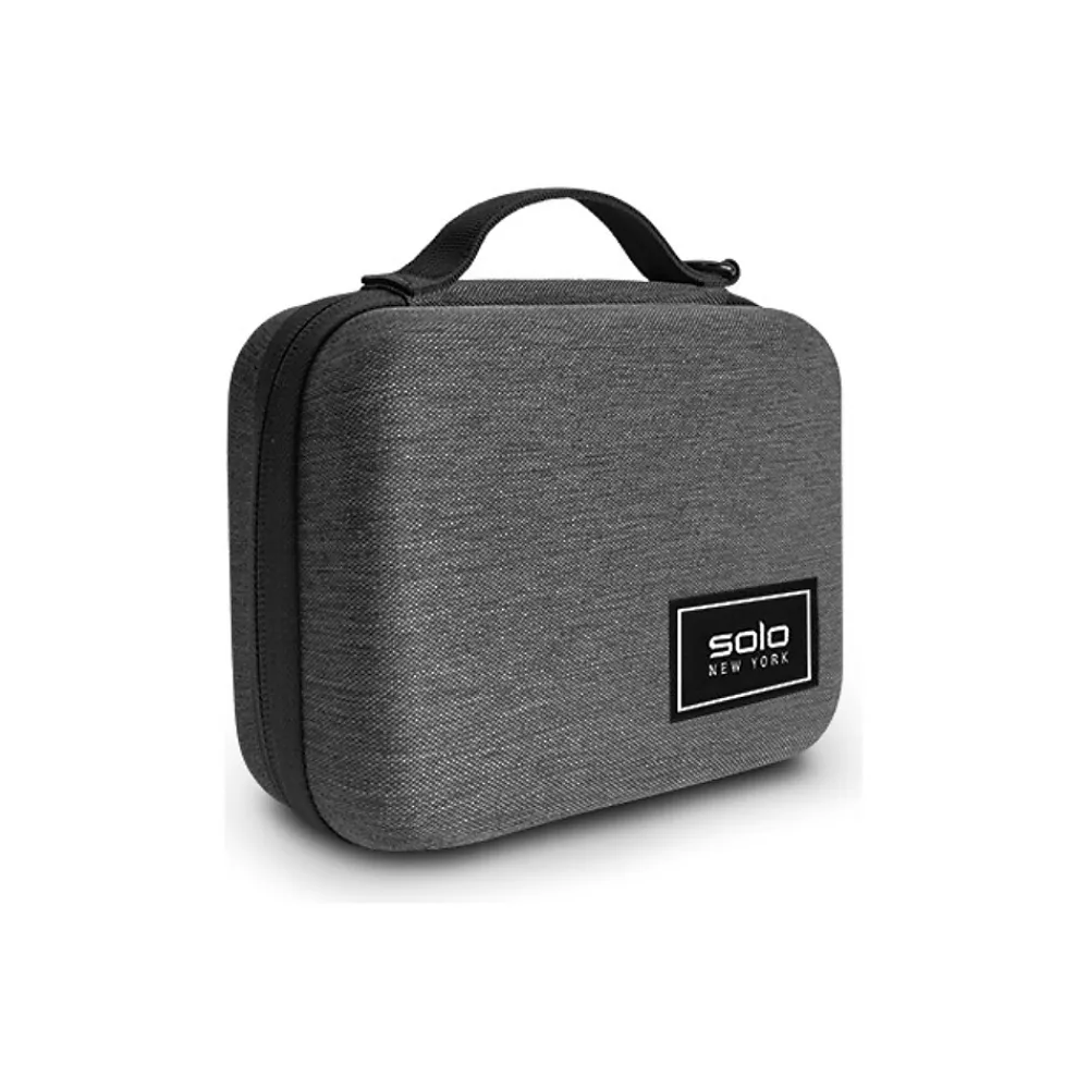 Stone Polyester Travel Technology Case, Grey (UBN294-4/10)<Solo New York Online