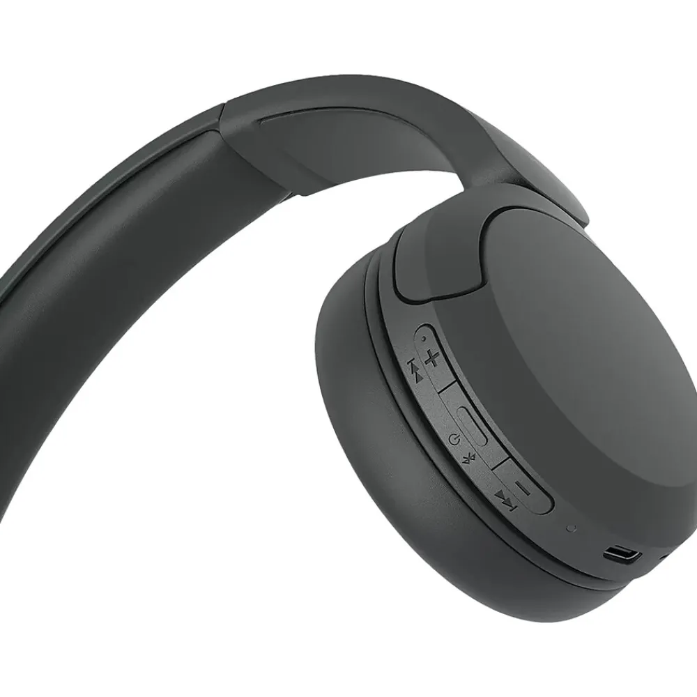 Wireless On-Ear Headphones, Bluetooth, Black (WHCH520/B)<Sony New