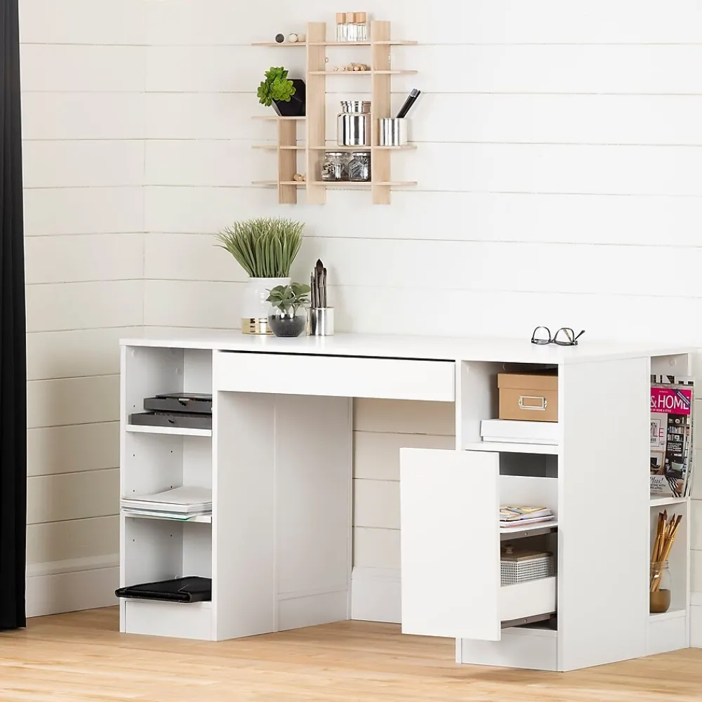 Office Desks*South Shore ™ Crea 30" Craft Table, Pure White (7550727)