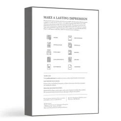 Resume Paper*Southworth 8.5" x 11" Business Paper, 32 Lbs., Linen, 250/Box (J558C)