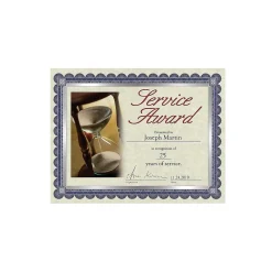 Awards & Certificates*Southworth Certificates, 8.5