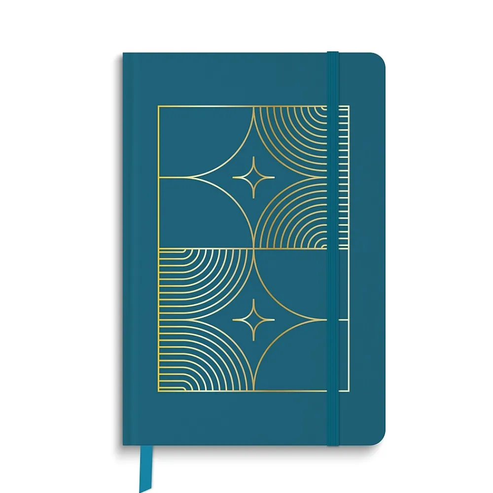 Journals|Southworth Elegant Geo Journal, 5.5" x 8.25", Assorted Colors, 128 Pages, 3/Pack (91553)