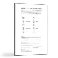 Resume Paper*Southworth Granite Specialty Paper, 8.5" x 11", 24 lb., Smooth Finish, Gray, 100 Sheets/Box (P914CK)