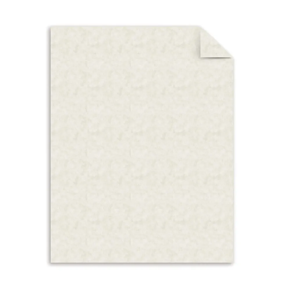 Multipurpose Paper*Southworth Parchment Specialty Multipurpose Paper, 32 lbs., 8.5" x 11", Ivory, 250/Box (J988C)