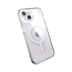 Speck Presidio Perfect-Clear Compatible with MagSafe Clear Case for iPhone 13 (141760-5085)