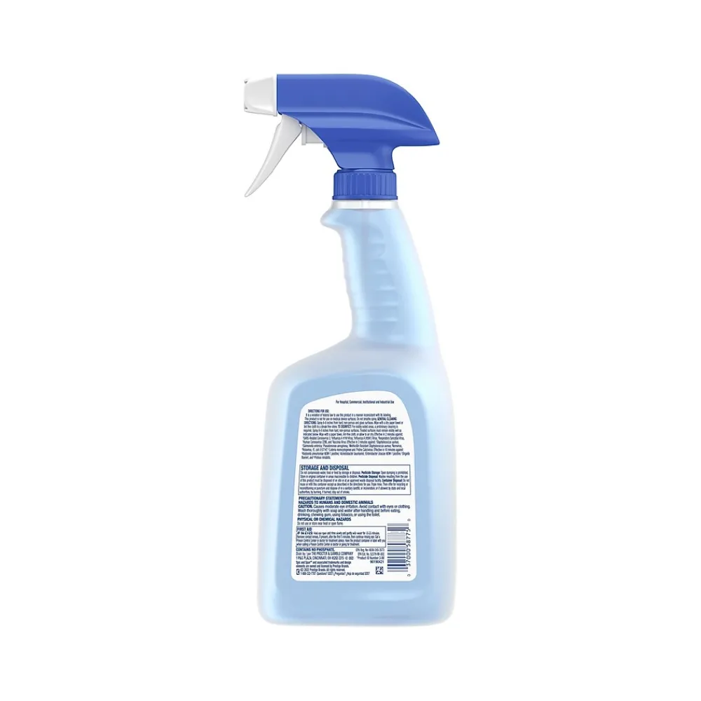Disinfecting All-Purpose Spray and Glass Cleaner, Fresh Scent, 32 Fl. Oz. (75353)<Spic & Span Best