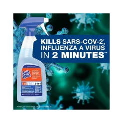 Disinfecting All-Purpose Spray and Glass Cleaner, Fresh Scent, 32 Fl. Oz. (75353)<Spic & Span Best