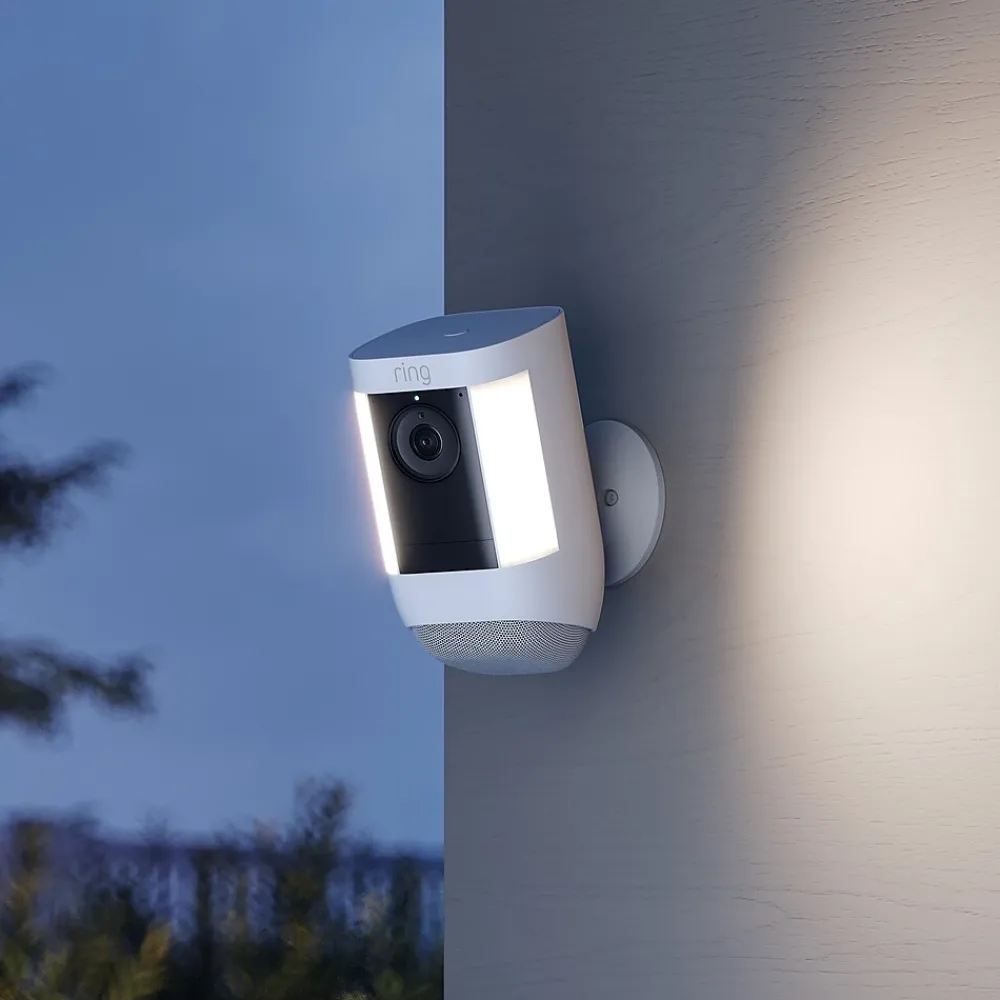 Ring Spotlight Cam Pro Wireless Security Camera, Black (B09DRHPRT6)