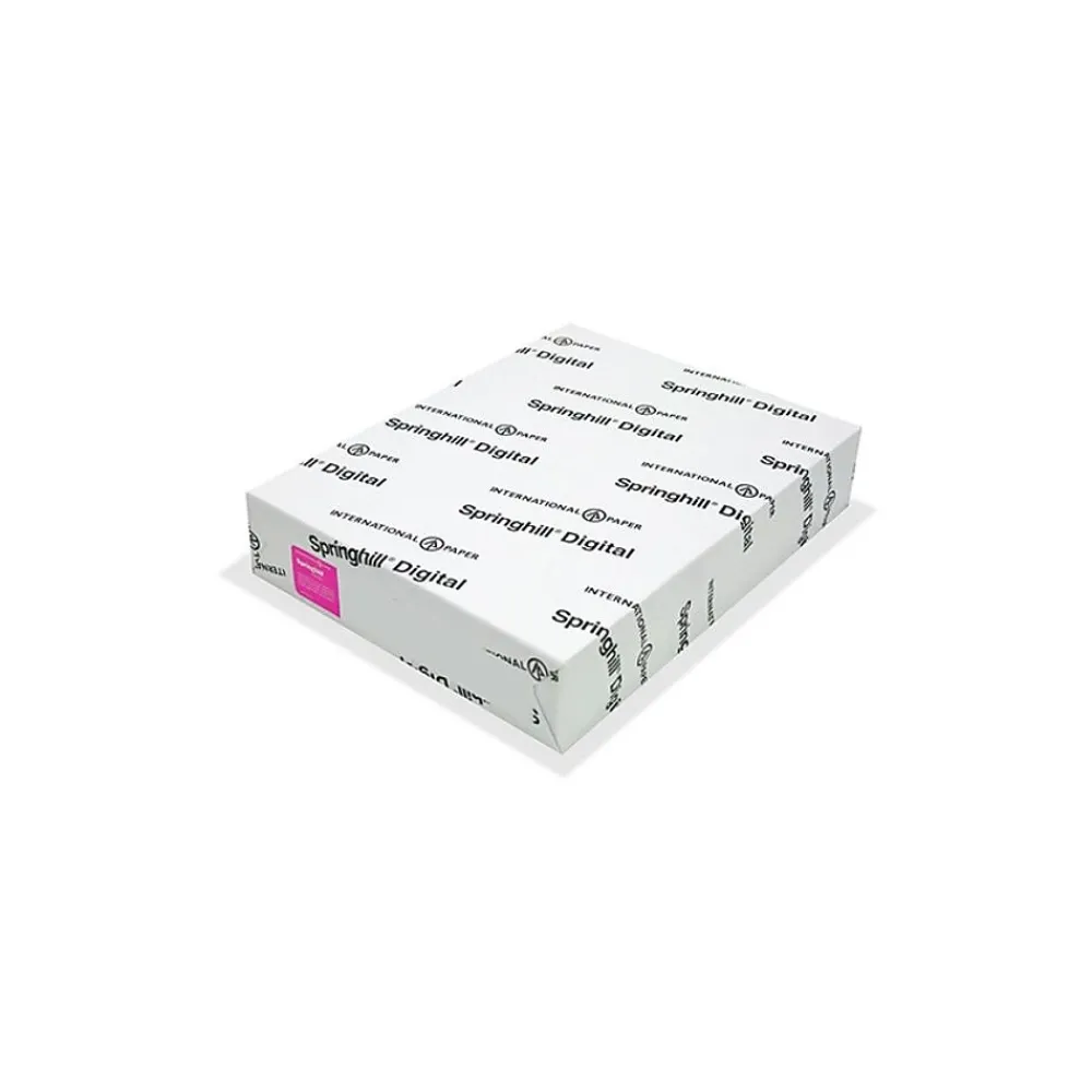 Card Stock*Springhill 67 lb. Cover Paper, 8.5" x 11", Blue, Ream (026000)