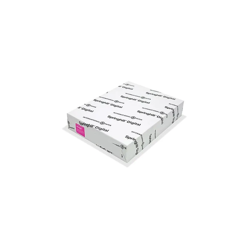 Card Stock*Springhill 67 lb. Cover Paper, 8.5" x 11", Blue, Ream (026000)
