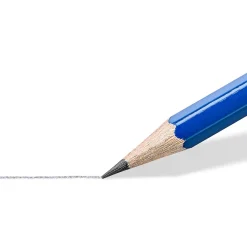 Pencils|Staedtler Pre-Sharpened Wooden Pencil with Block Erasers, #2 Medium Lead, 500/Pack (13246C500)