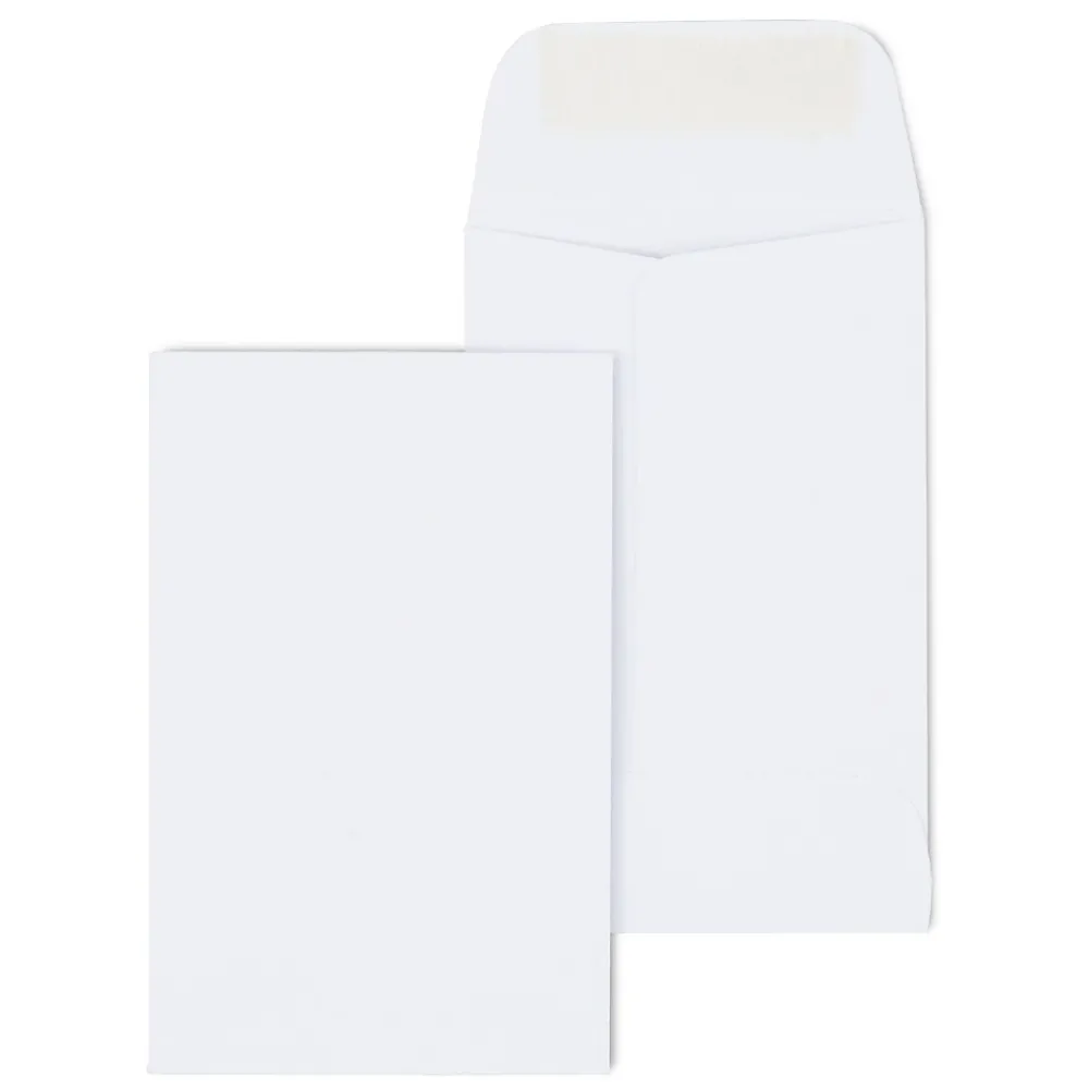 Clearance Staples #1 Coin Envelope, 2 1/4" x 3 1/2", White, 100/Pack (50182)