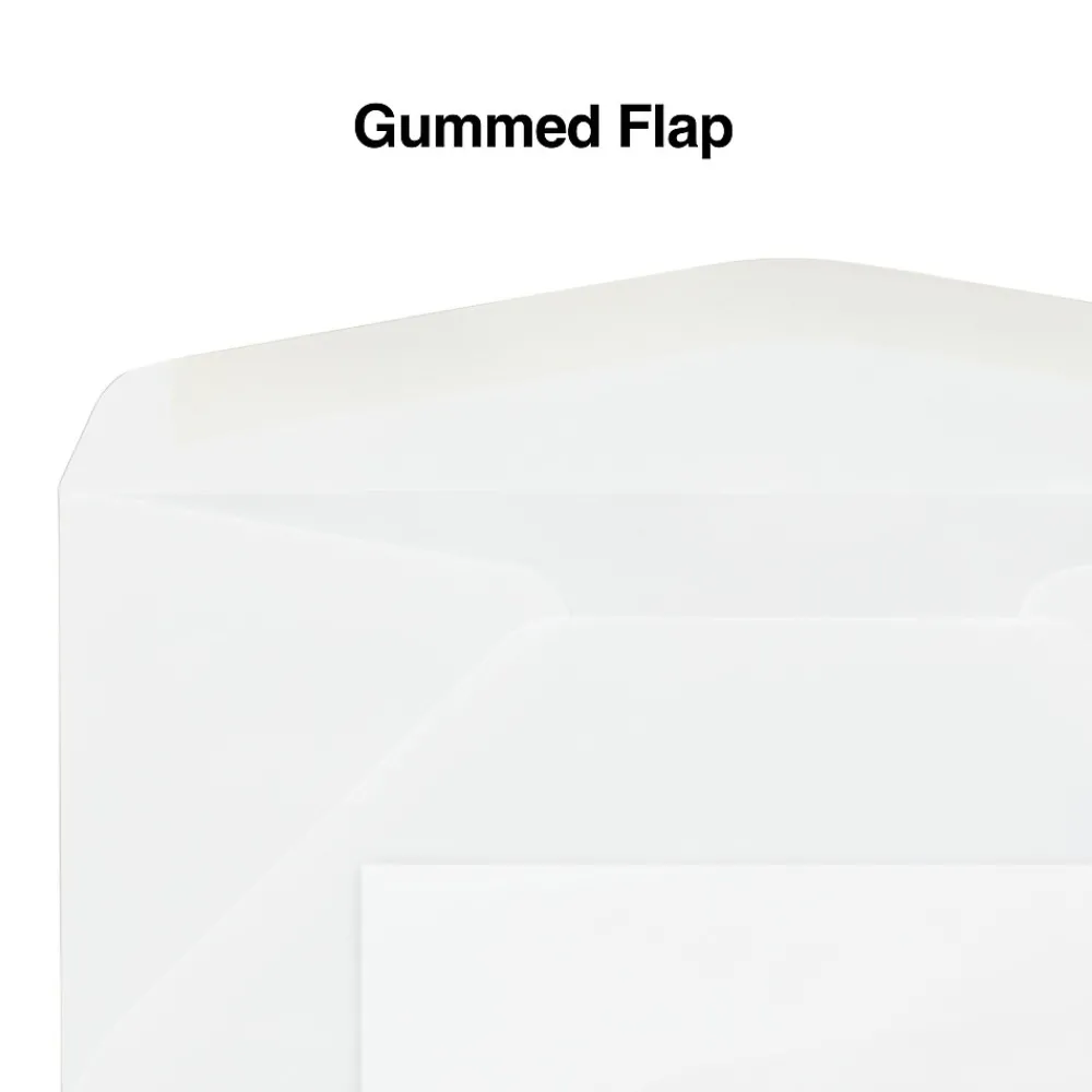 Clearance Staples #10 Window Envelopes, 4 1/8" x 9 1/2", White Wove, 500/Box (ST50151-CC)