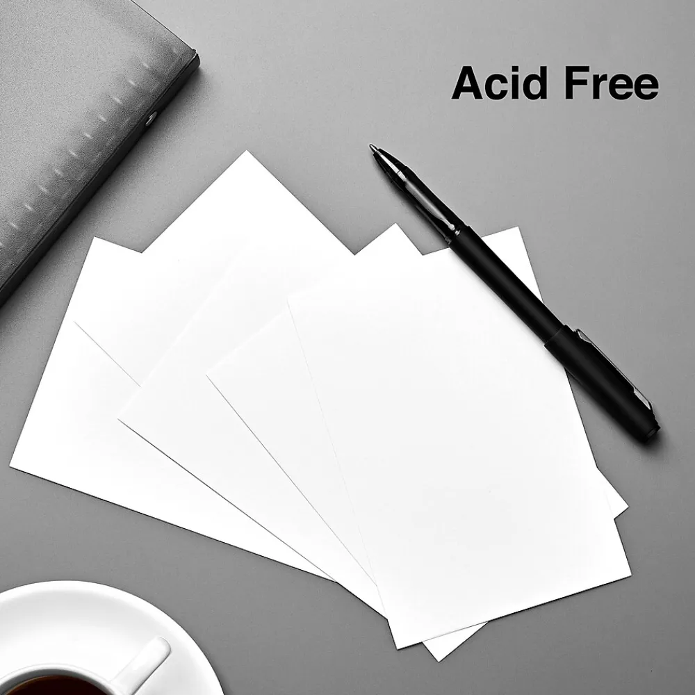 Index Cards*Staples 4" x 6" Index Cards, Blank, White, 500/Pack (TR51011)