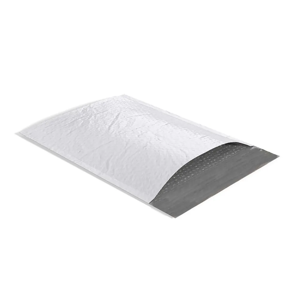 Best Staples 11.25 x 15 Self-Sealing Bubble Mailer, #5, White, 100/Carton (ST56628)
