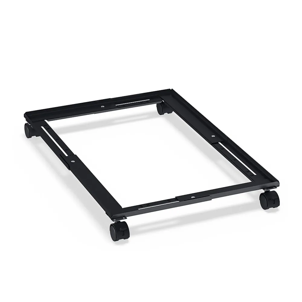 File Cabinets*Staples Adjustable File Caddy, Letter/Legal, Black (ST52140-CC)
