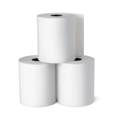 Pos Paper*Staples BPA Free Cash Register/POS Rolls, 3 1/8" x 220', 50/Carton (20972)