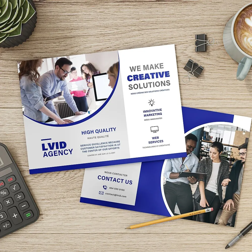 Multipurpose Paper*Staples Brochure & Flyer 8.5" x 11" Multipurpose Paper, 150/Ream (12486)