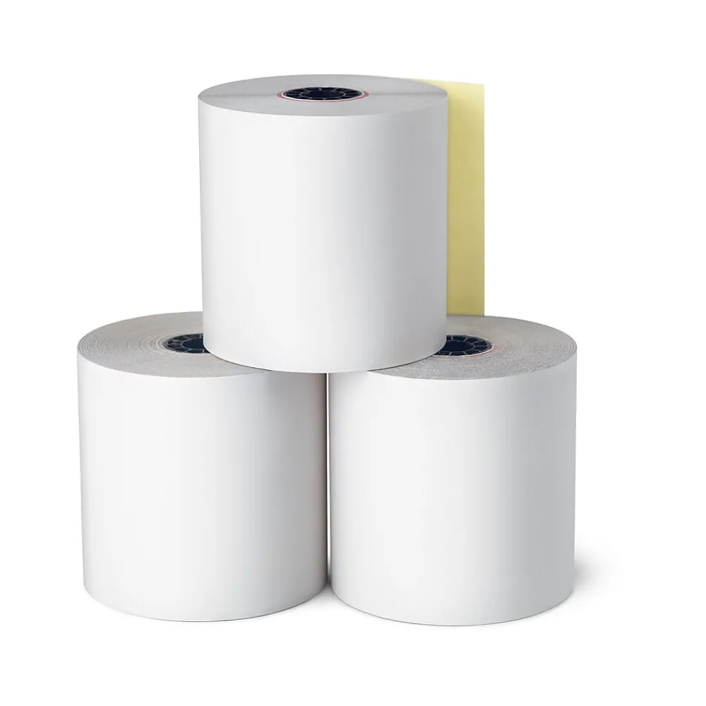 Pos Paper*Staples Carbonless Paper Roll, 2-1/4" x 100', Each (27124/531228)