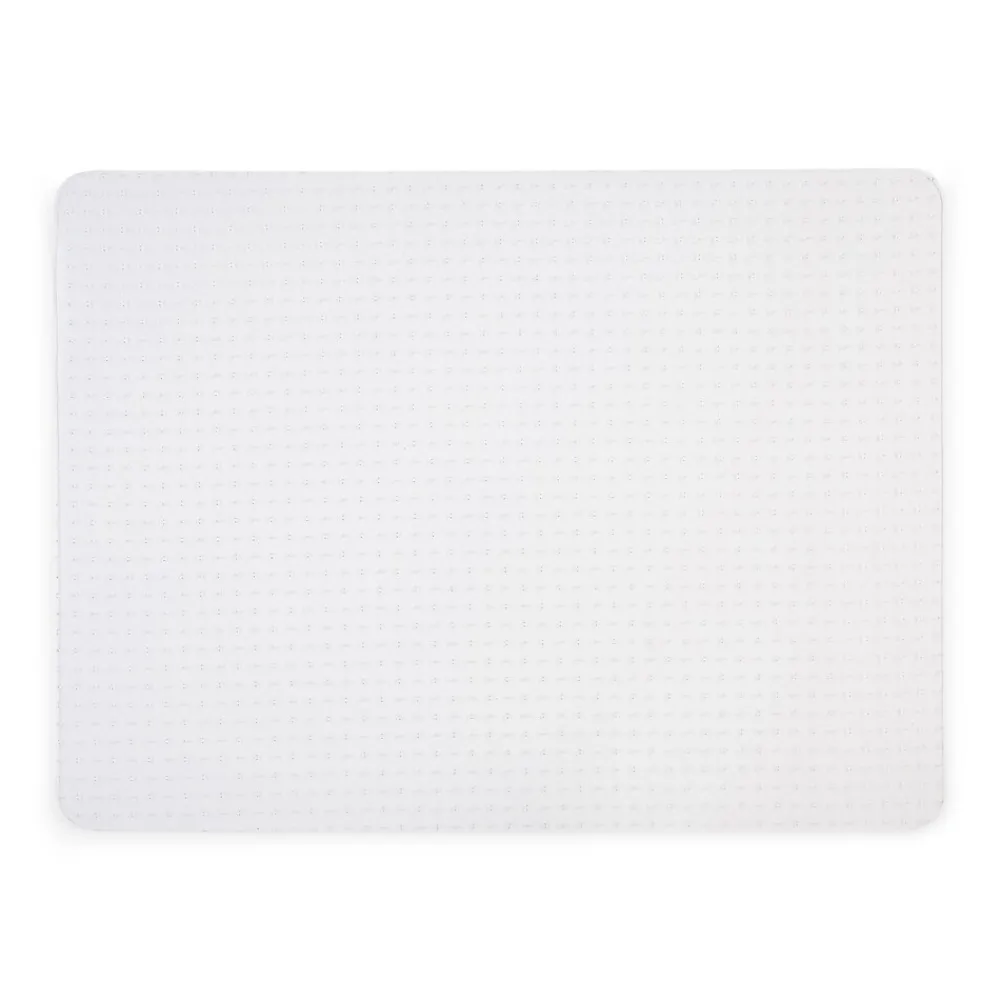 Chair Mats*Staples Carpet Chair Mat, 36" x 48'', Flat-Pile, Clear (27013-US/CC)