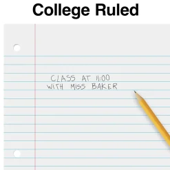 Filler Paper|Staples College Ruled Filler Paper, 8.5