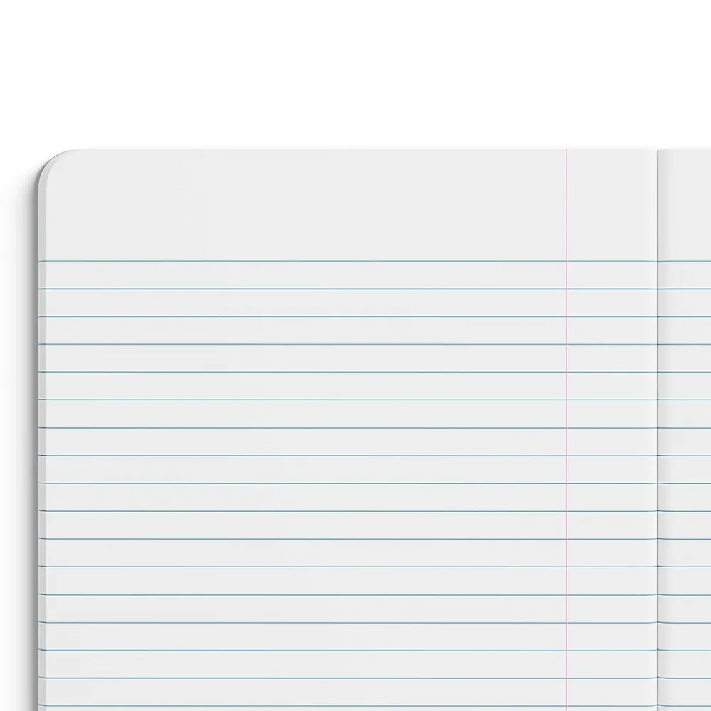 Composition Notebooks|Staples Composition Notebook, 7.5" x 9.75", College Ruled, 80 Sheets, (ST55083) Black