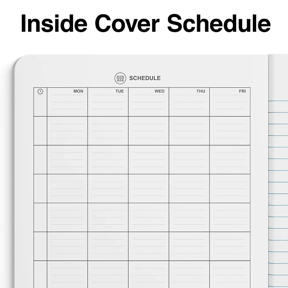 Composition Notebooks|Staples ® Composition Notebook, 7.5" x 9.75", College Ruled, 100 Sheets, (ST55067) Blue