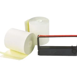 Pos Paper*Staples Credit/Debt Verifone 250 Kit, 2-Ply, 3" x 90', 10 Rolls/Pack (452177)