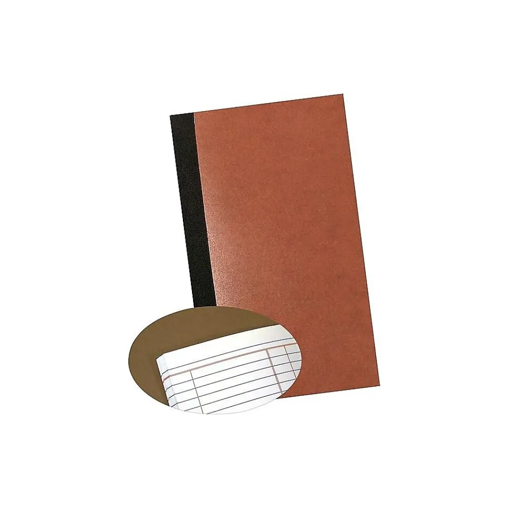 Accounting & Record Journals*Staples Dollar and Cent Accounting Journal, 144 Pages, Brown (182022ABF)