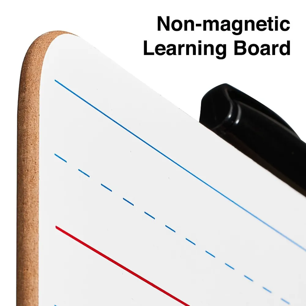 Dry Erase*Staples Dry-Erase Learning Board, 8.9" x 11.8" (44951)