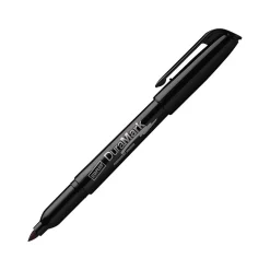 Markers|Staples DuraMark Permanent Markers, Fine Tip, Black, 12/Pack (20468-CC)