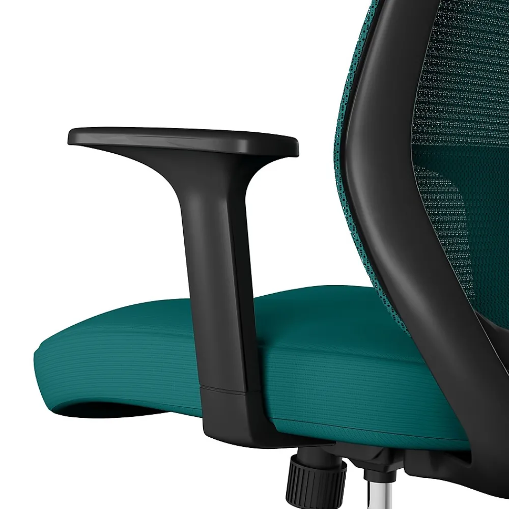 Office Chairs*Staples Essentials Ergonomic Fabric Swivel Task Chair, (UN60410) Teal