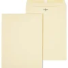 Hot Staples Extra-Heavyweight Clasp & Moistenable Glue Catalog Envelopes, 9"L x 12"H, Manila, 100/Box (121962/19276)