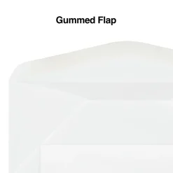 Hot Staples Gummed #9 Business Envelope, 3 7/8" x 8 7/8", White Wove, 500/Box (351470N)