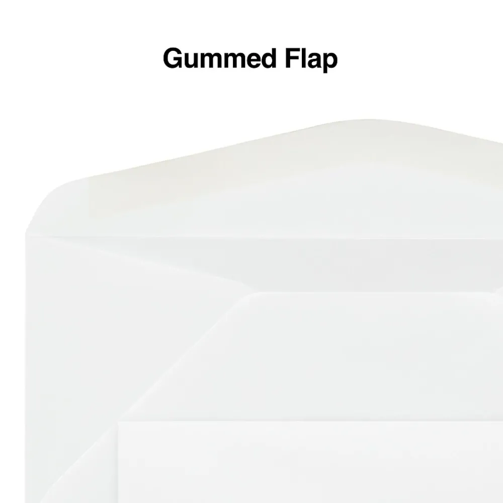 Hot Staples Gummed #9 Business Envelope, 3 7/8" x 8 7/8", White Wove, 500/Box (351470N)