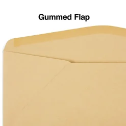 Best Staples Gummed #11 Business Envelopes, 4 1/2" x 10 3/8", Brown, 500/Box (SPL535153)