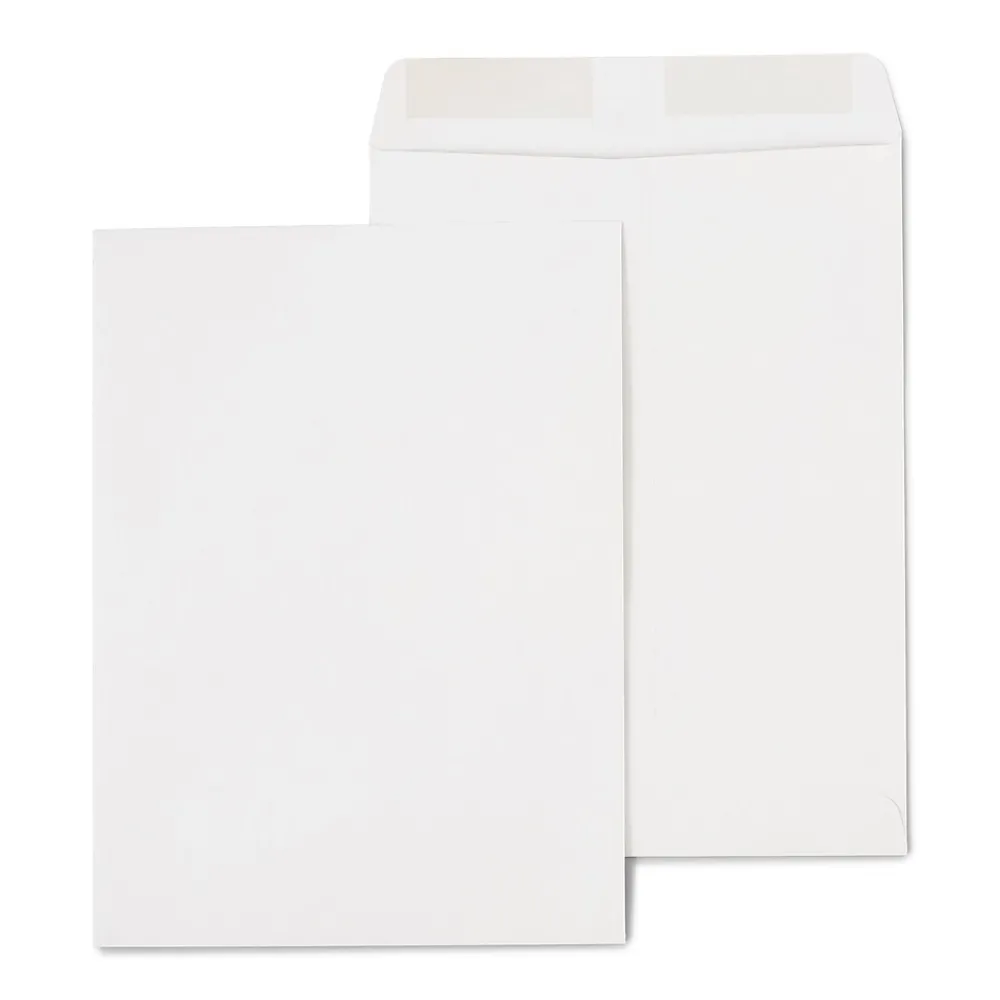 Discount Staples Gummed Kraft Catalog Envelopes, 9" x 12", Gray, 100/Box (SPL381968)