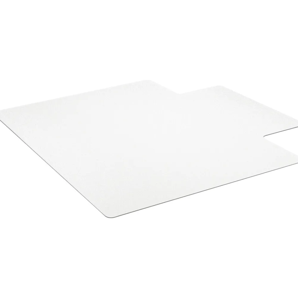 Chair Mats*Staples Hard Floor Chair Mat with Lip, 45" x 53", Clear Vinyl (22025-US)