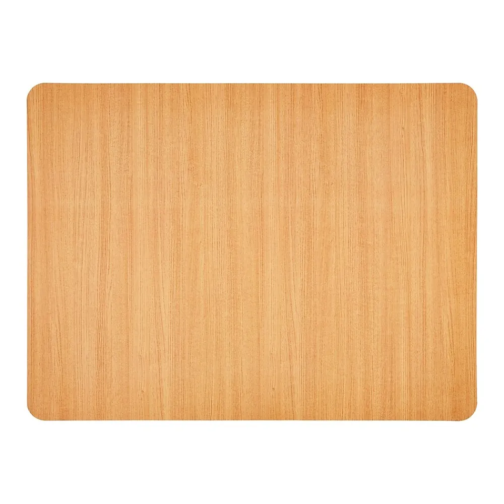 Chair Mats*Staples ® Hard Floor Chair Mat, 36" x 48'', Chestnut (23343)