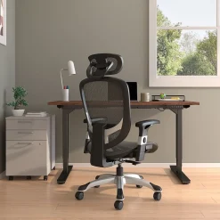 Ergonomic Chairs*Staples Hyken Ergonomic Mesh Swivel Task Chair, (UN59460) Black