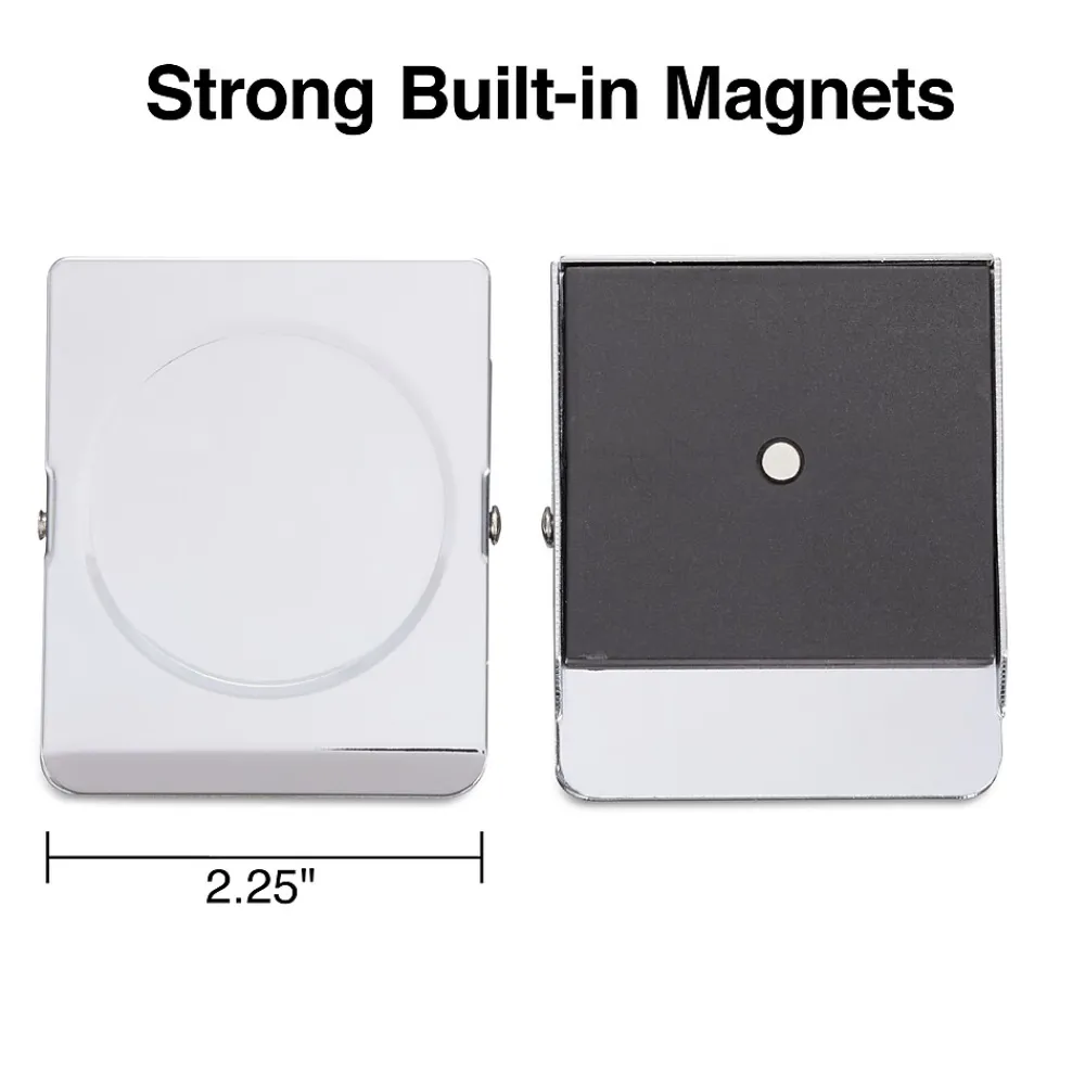 Clips & Fasteners|Staples Paper Clips, 2.25"W, Silver, 3/Pack (17676)