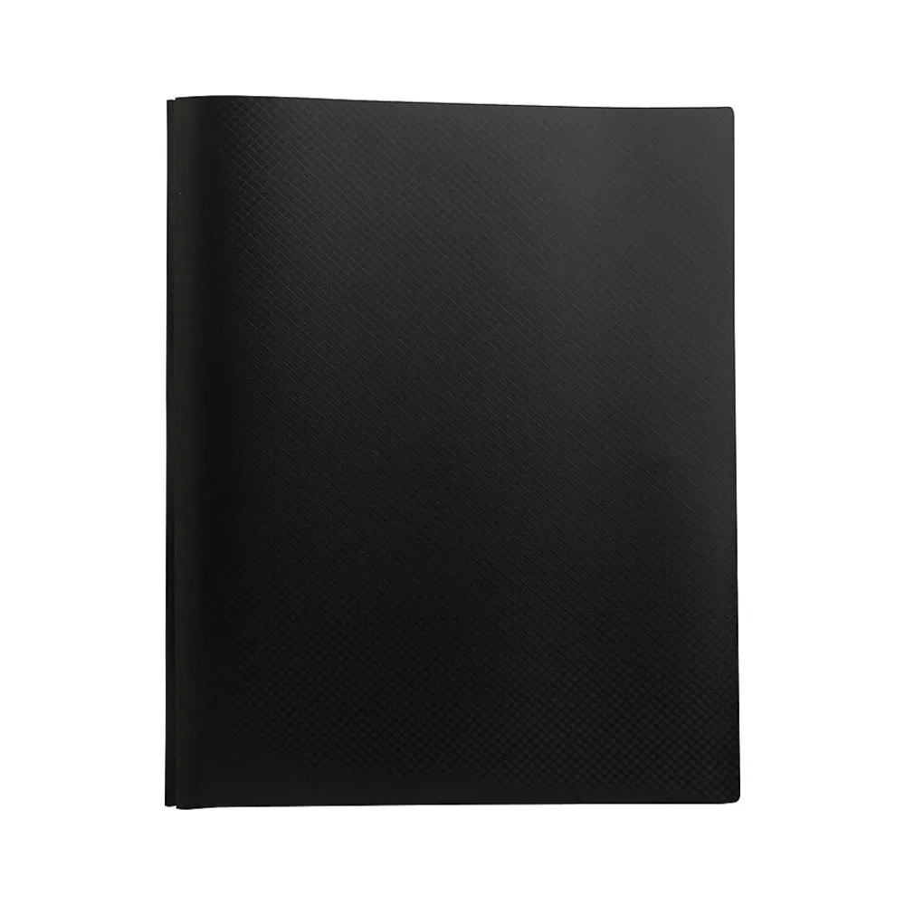 Pocket Folders|Staples 2-Pocket Presentation Folder, Textured Black (21617-CC/20647)