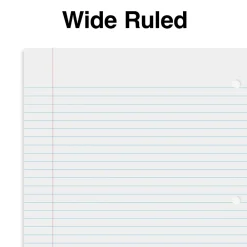 Subject Notebooks|Staples Premium Poly 1-Subject Notebook, 8" x 10.5", Wide Ruled, 100 Sheets, (TR20960) Purple
