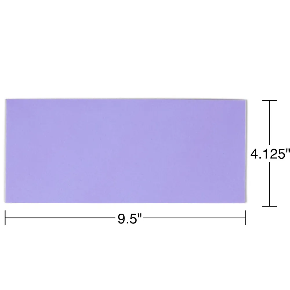 Discount Staples QuickStrip EasyClose Self Seal #10 Business Envelopes, 4 1/8" x 9 1/2", Assorted Colors, 50/Pack (ST23431-CC)