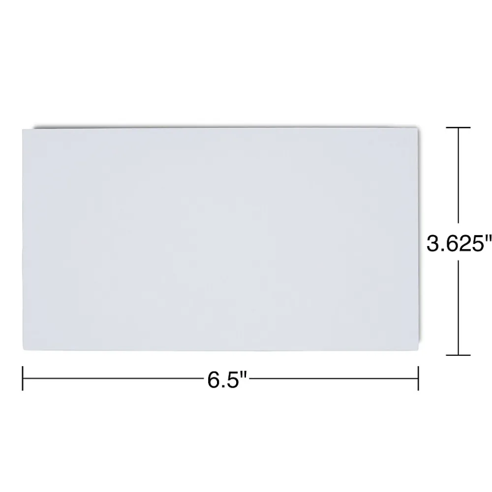 Best Staples QuickStrip EasyClose Self Seal Security Tinted #6 3/4 Business Envelopes, 3 5/8" x 6 1/2", White, 100/Box (ST50313-CC)