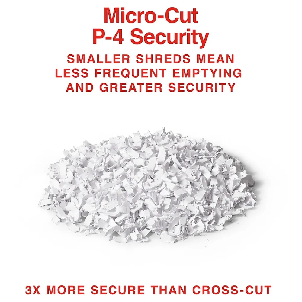 New Staples 12-Sheet Micro-Cut Multi-Media Shredder (ST62153)