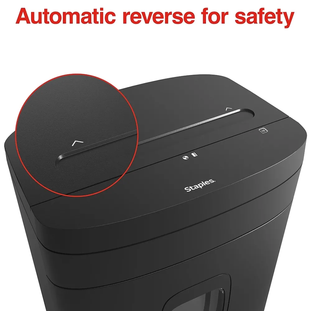 New Staples 12-Sheet Micro-Cut Multi-Media Shredder (ST62153)