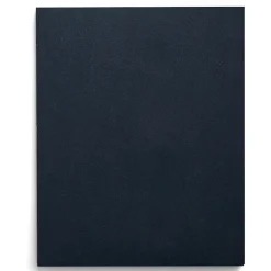 Pocket Folders|Staples Smooth 2-Pocket Paper Folder, , 25/Box (27539-CC) Navy